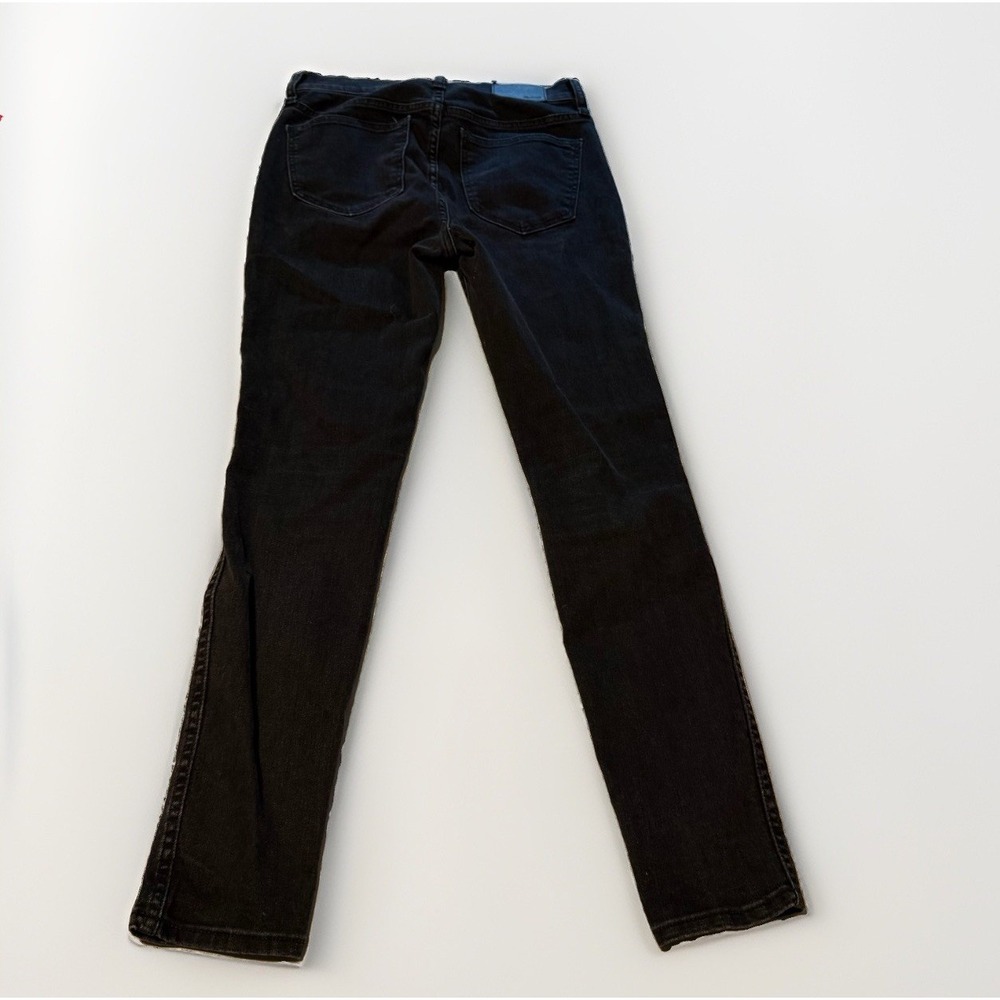 Madewell 10" High Rise Skinny Jeans Black Size 26 - Picture 3 of 9